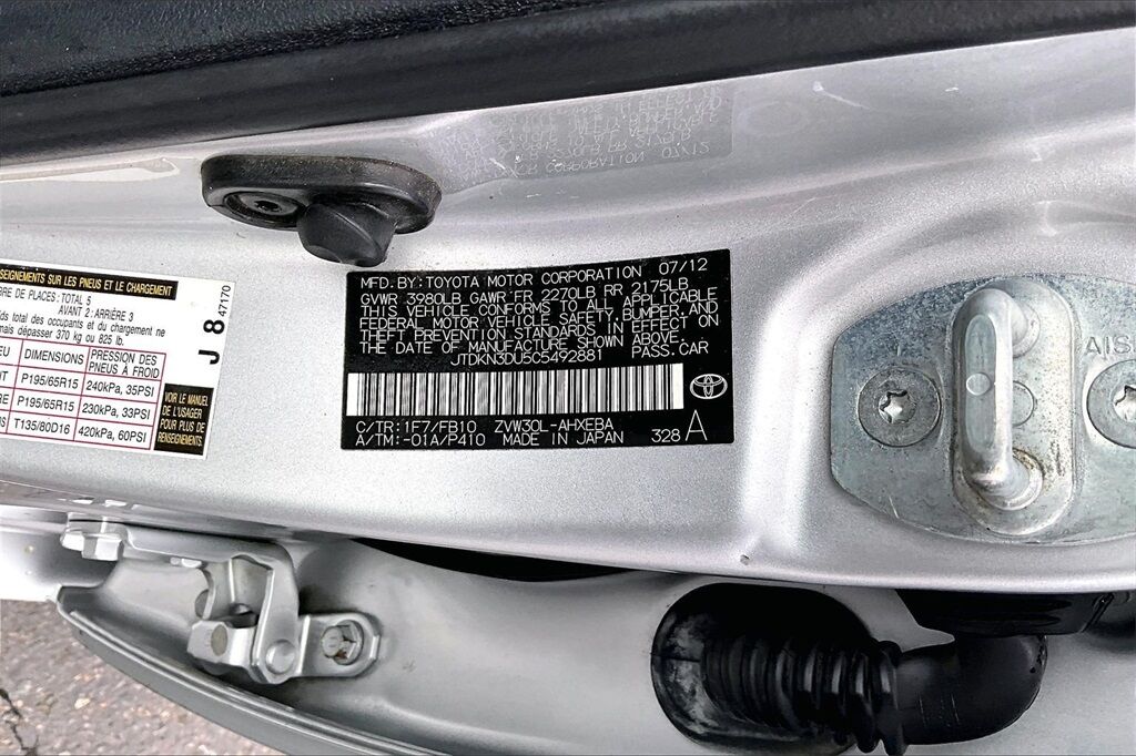 2012 Toyota Prius One OR