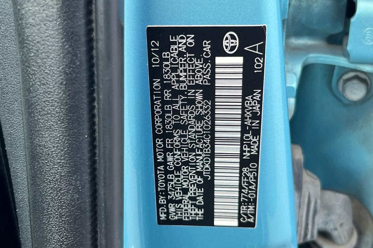 2012 Toyota Prius c Two Roseville CA