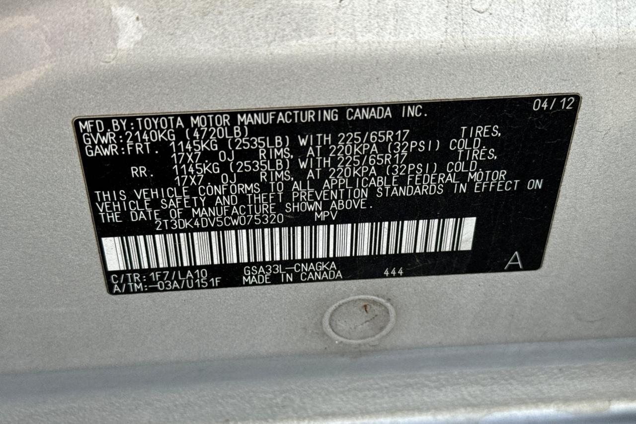 2012 Toyota RAV4 Limited Roseville CA