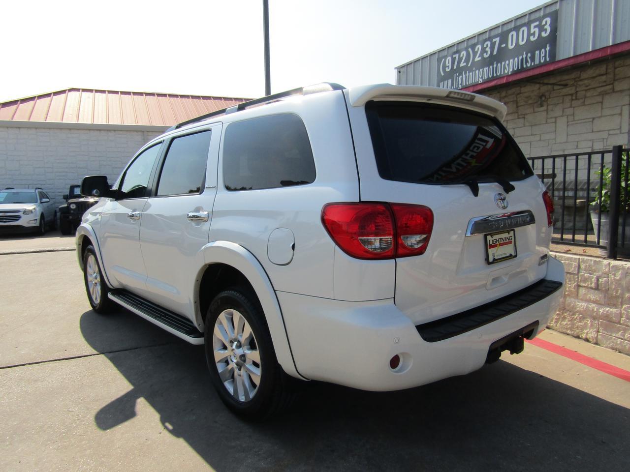 2012 Toyota Sequoia RWD 5.7L Platinum (Natl) Grand Prairie TX