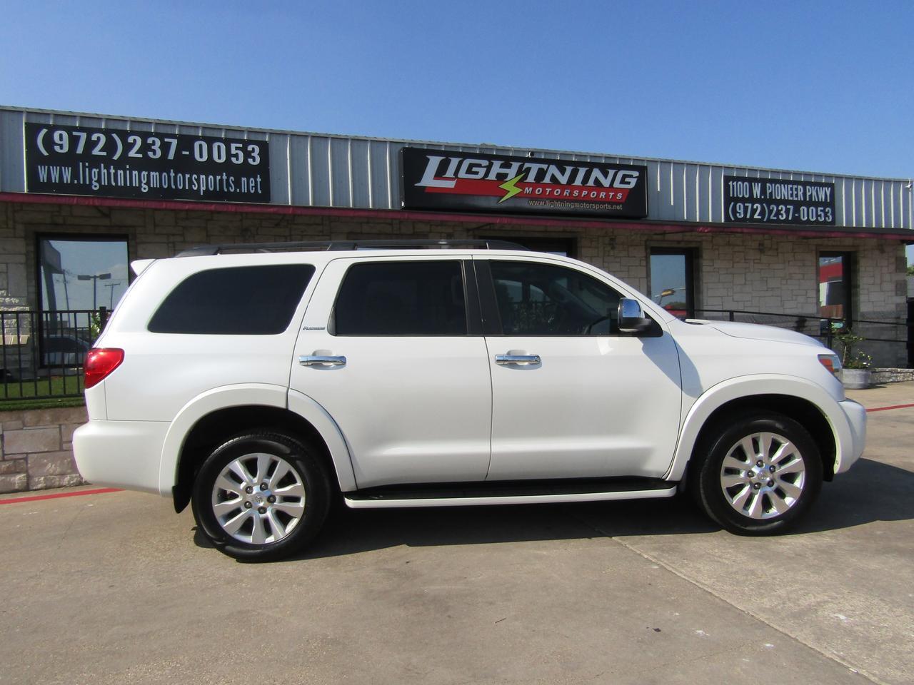 2012 Toyota Sequoia RWD 5.7L Platinum (Natl) Grand Prairie TX