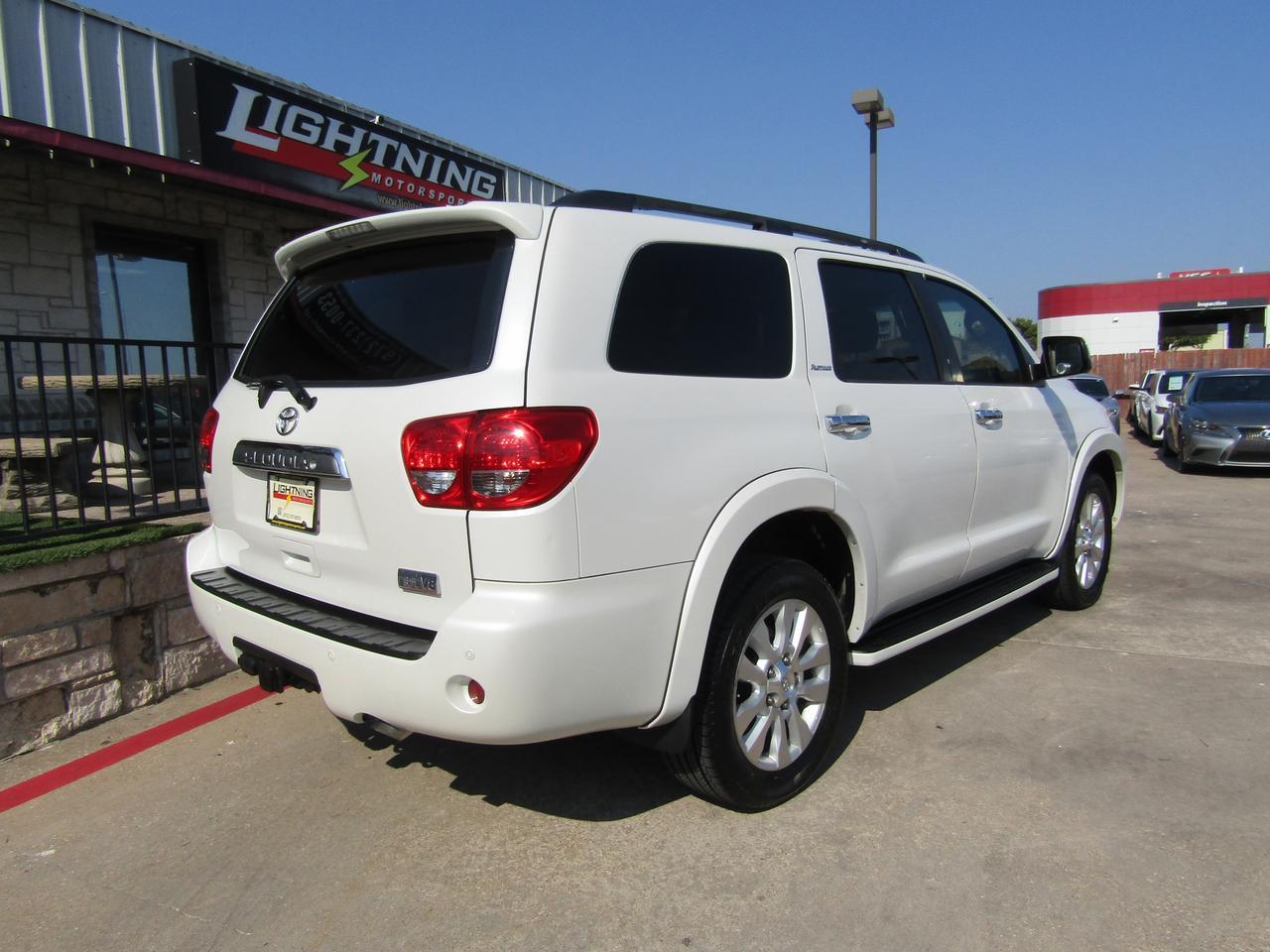 2012 Toyota Sequoia RWD 5.7L Platinum (Natl) Grand Prairie TX