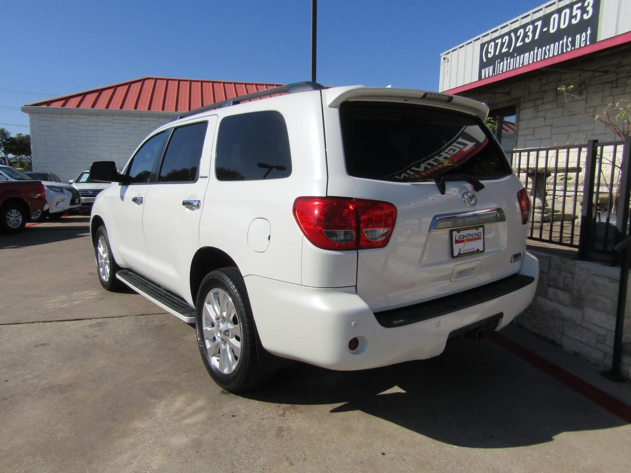 2012 Toyota Sequoia RWD 5.7L Platinum (Natl) Grand Prairie TX