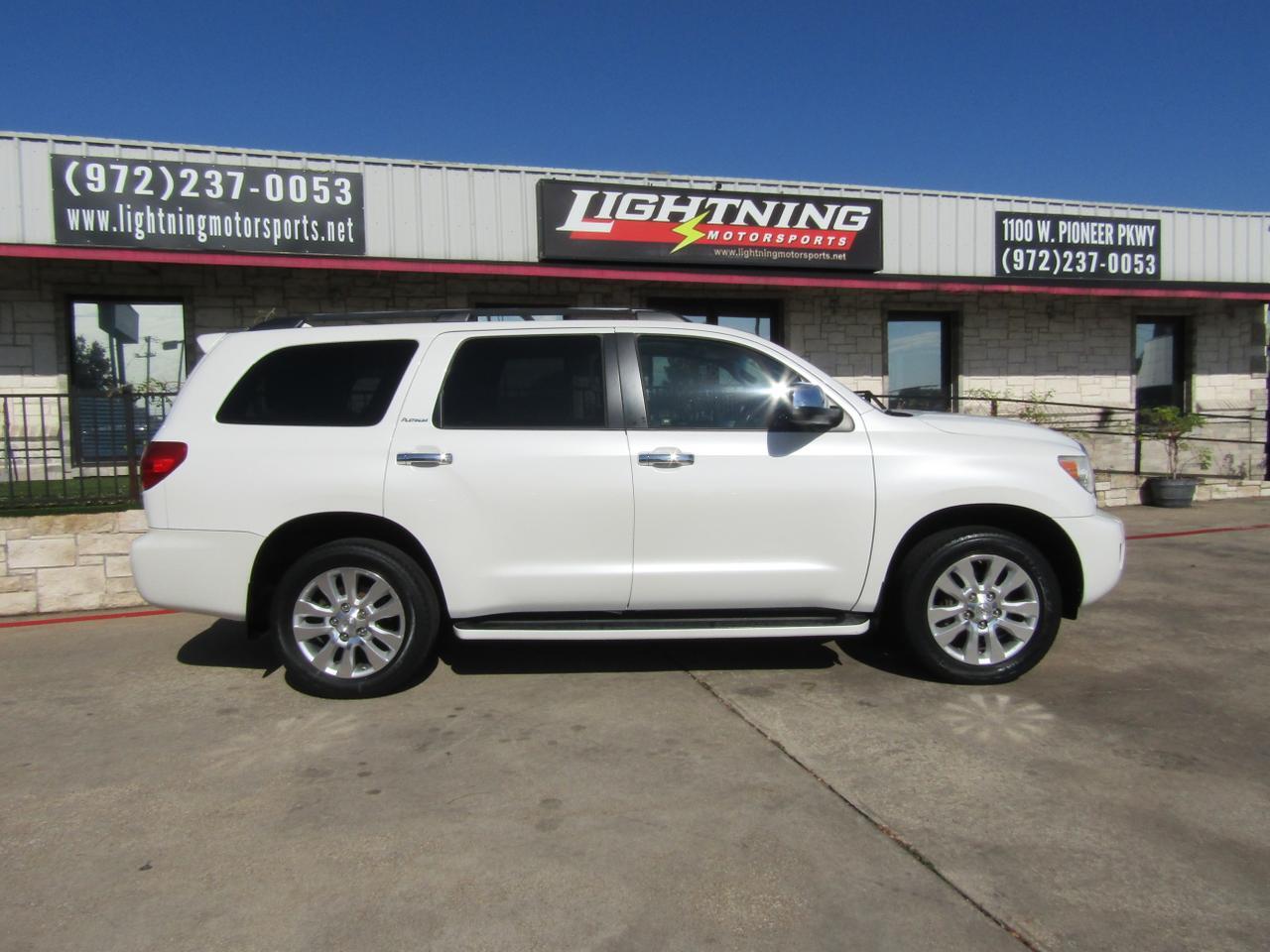 2012 Toyota Sequoia RWD 5.7L Platinum (Natl) Grand Prairie TX