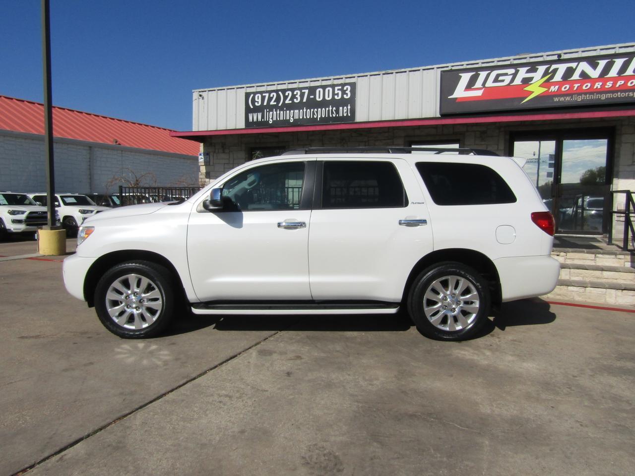 2012 Toyota Sequoia RWD 5.7L Platinum (Natl) Grand Prairie TX