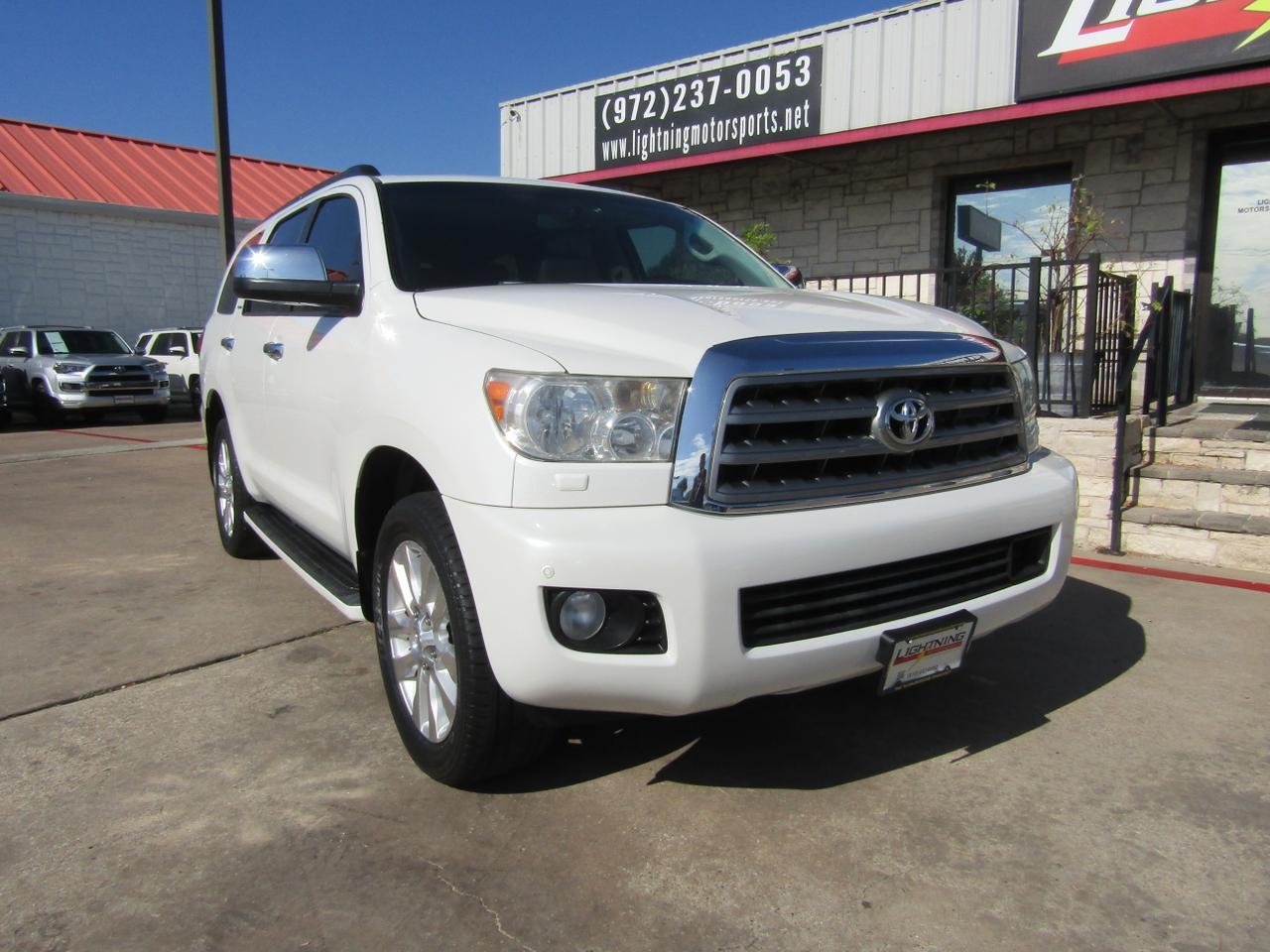2012 Toyota Sequoia RWD 5.7L Platinum (Natl) Grand Prairie TX
