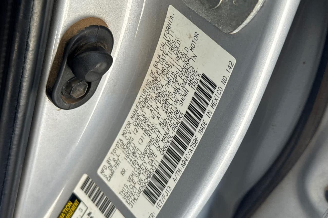 2012 Toyota Tacoma Roseville CA