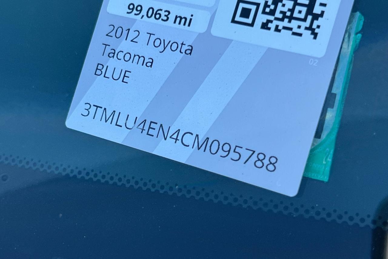 2012 Toyota Tacoma Base Roseville CA