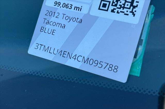 2012 Toyota Tacoma Base Roseville CA
