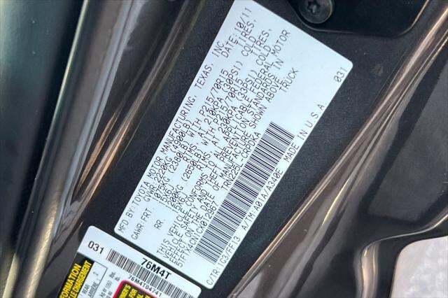 2012 Toyota Tacoma Base Roseville CA