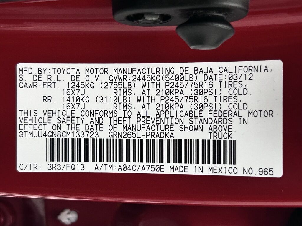 2012 Toyota Tacoma PreRunner Portland OR