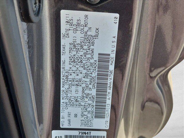 2012 Toyota Tacoma PreRunner Roseville CA