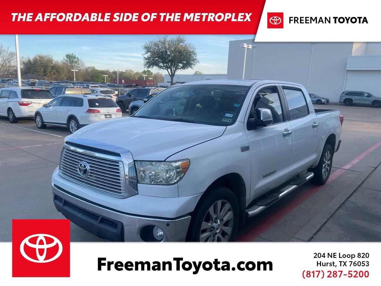2012 Toyota Tundra 2WD Truck LTD Hurst TX