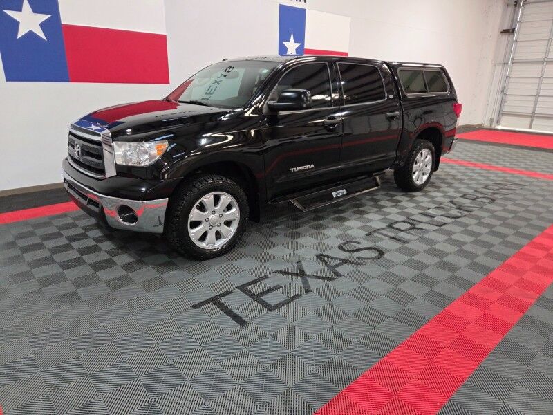 2012 Toyota Tundra 4WD Crew Max 4.6L V8 Camper Shell Backup Camera FREE WARRANTY Call (682)587-6288 Arlington TX