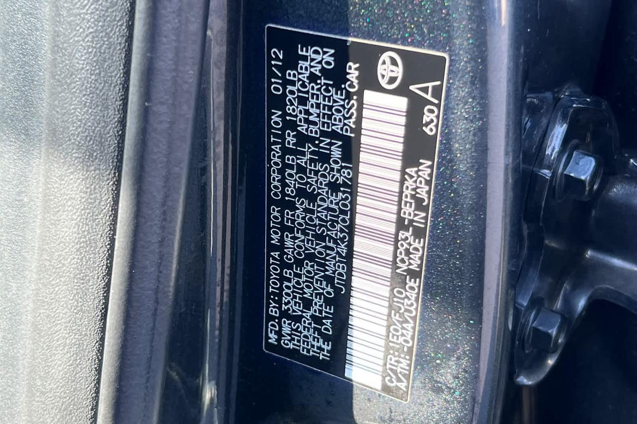 2012 Toyota Yaris Roseville CA