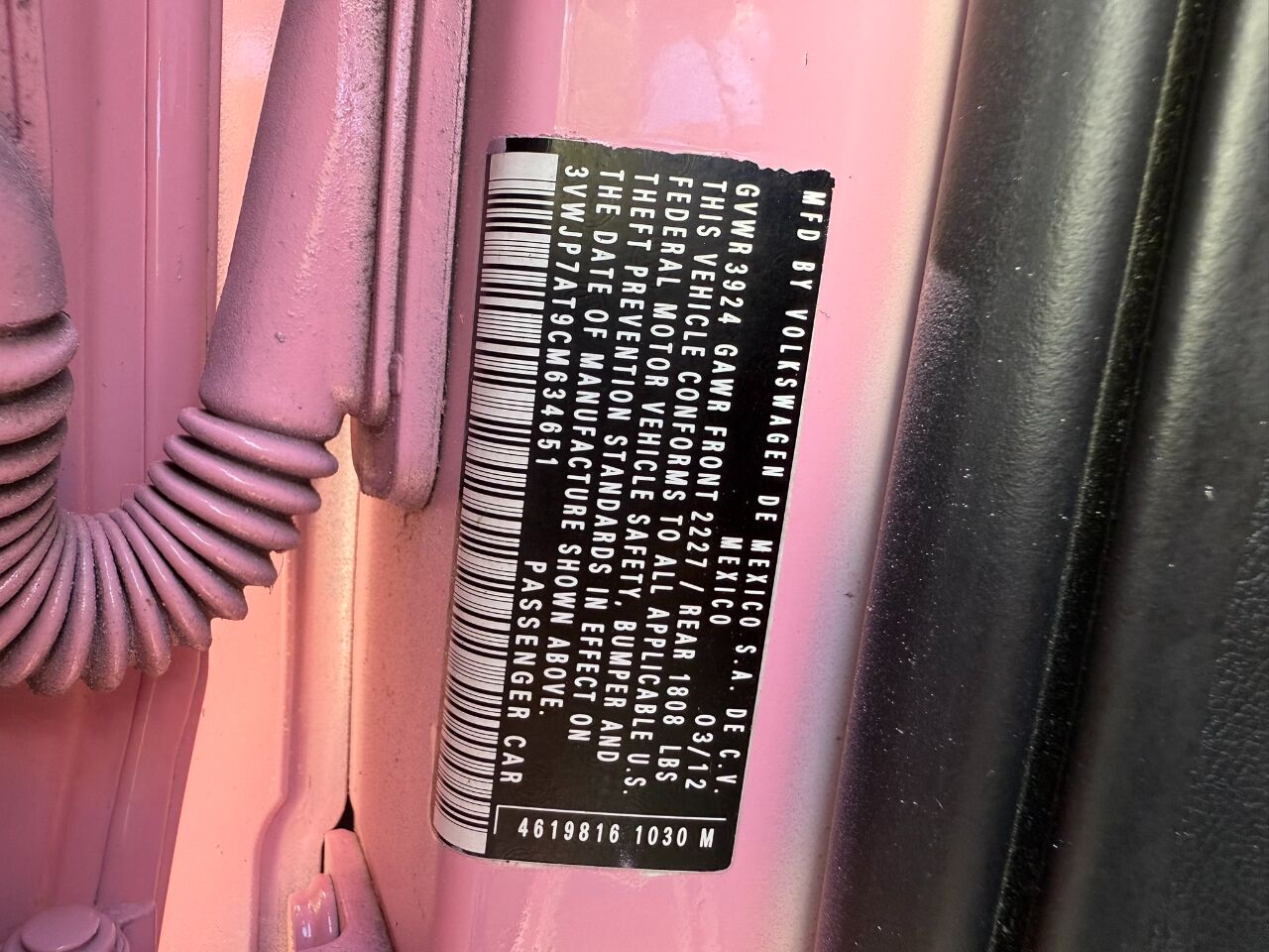 2012 Volkswagen Beetle 2dr Cpe Auto 2.5L PZEV Jacksonville FL