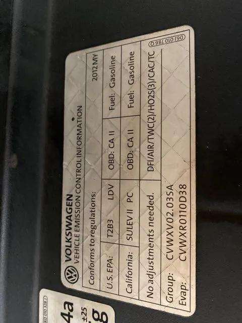 2012 Volkswagen Eos Komfort Edition Dallas TX