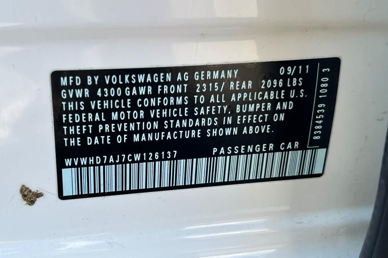 2012 Volkswagen GTI PZEV Roseville CA