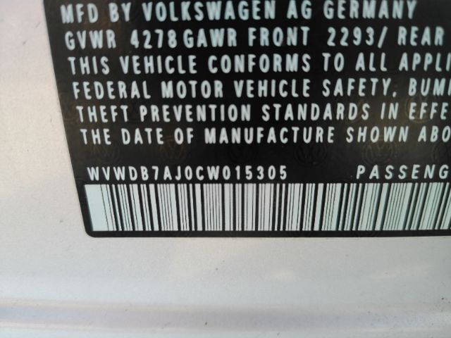 2012 Volkswagen Golf 2.5L 4-Door Plano TX