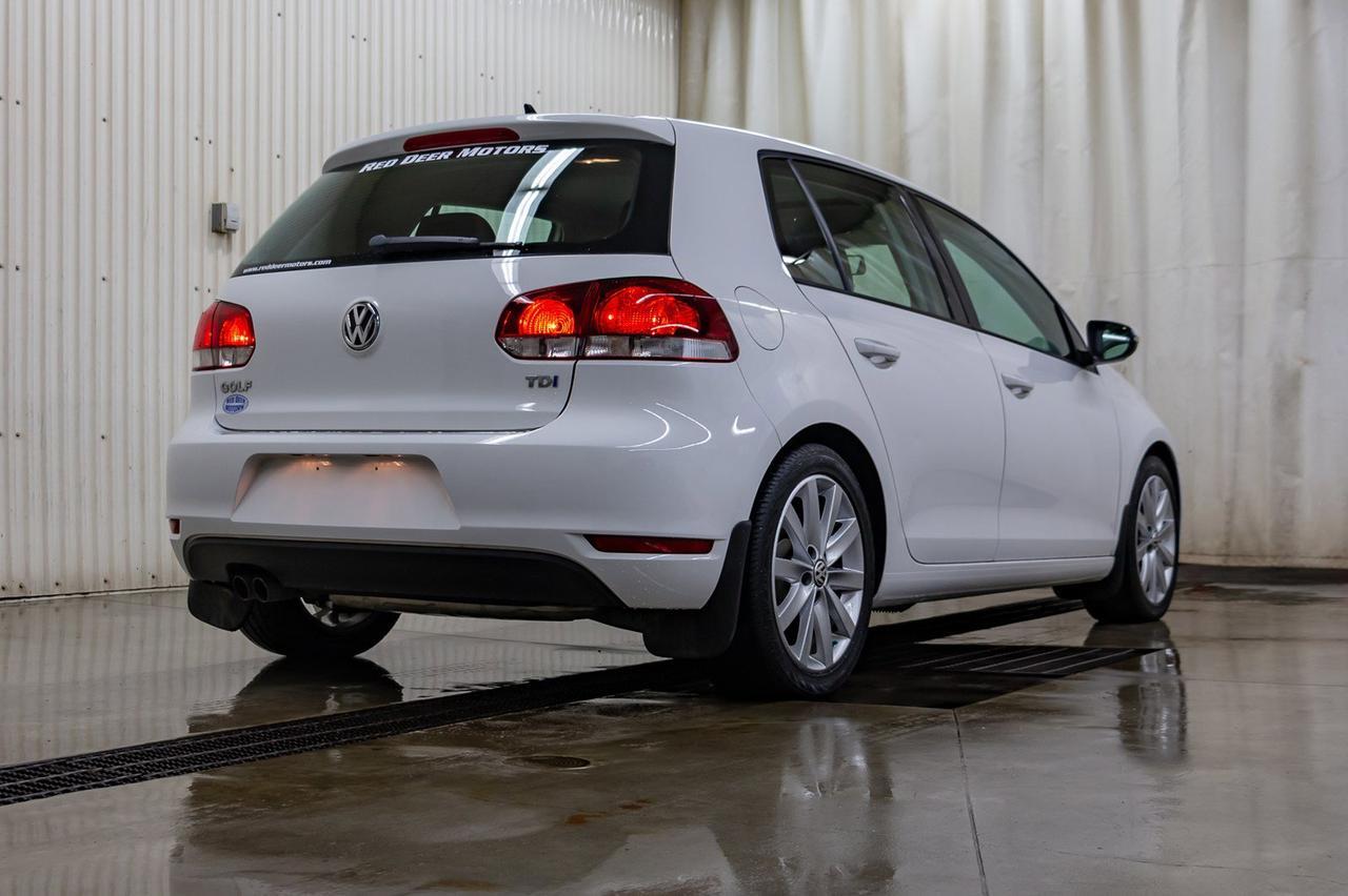 2012 Volkswagen Golf Highline Diesel Leather Roof Nav Red Deer AB