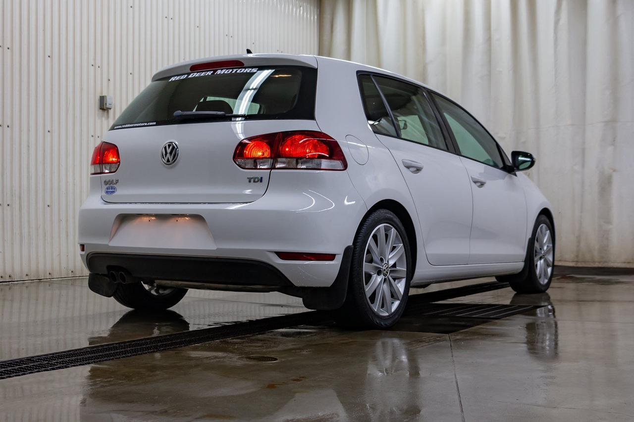 2012 Volkswagen Golf Highline Diesel Leather Roof Nav Red Deer AB