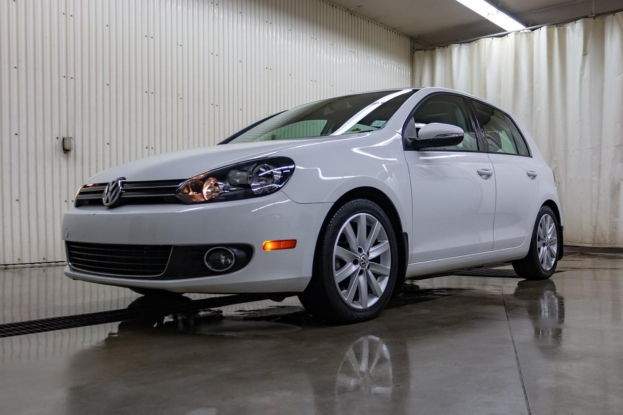 2012 Volkswagen Golf Highline Diesel Leather Roof Nav Red Deer AB