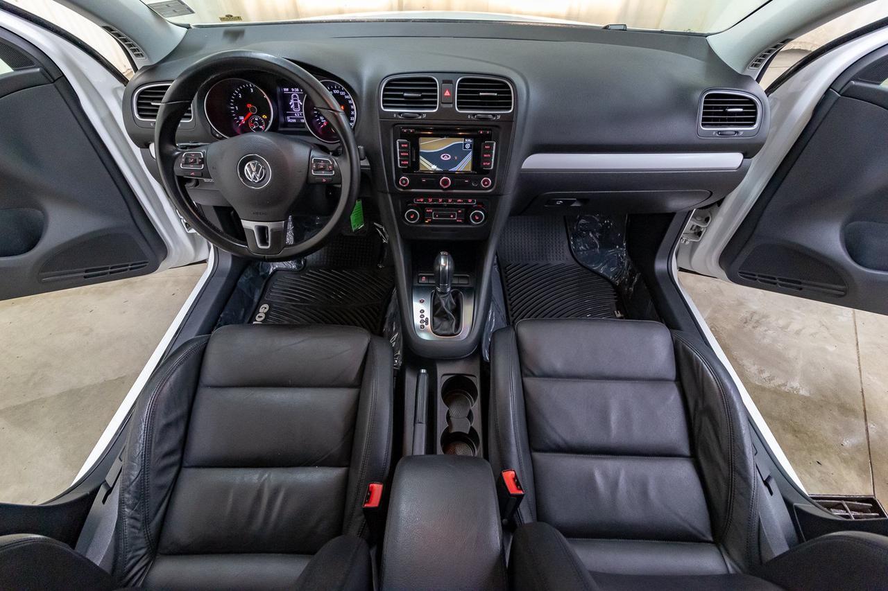 2012 Volkswagen Golf Highline Diesel Leather Roof Nav Red Deer AB