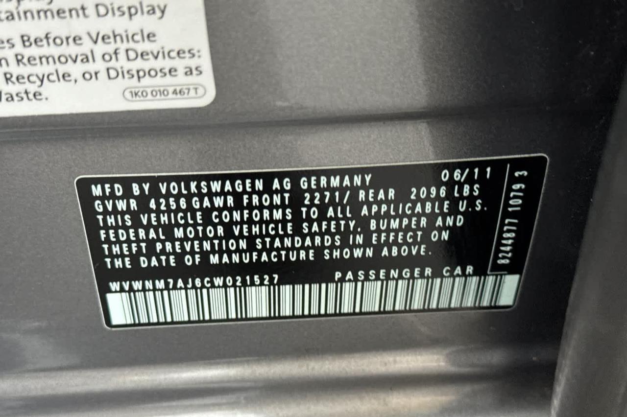 2012 Volkswagen Golf TDI Roseville CA