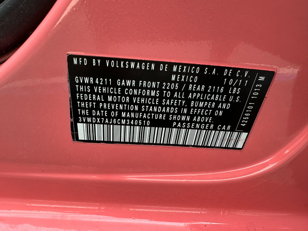 2012 Volkswagen Jetta Sedan 4dr Auto SE Jacksonville FL