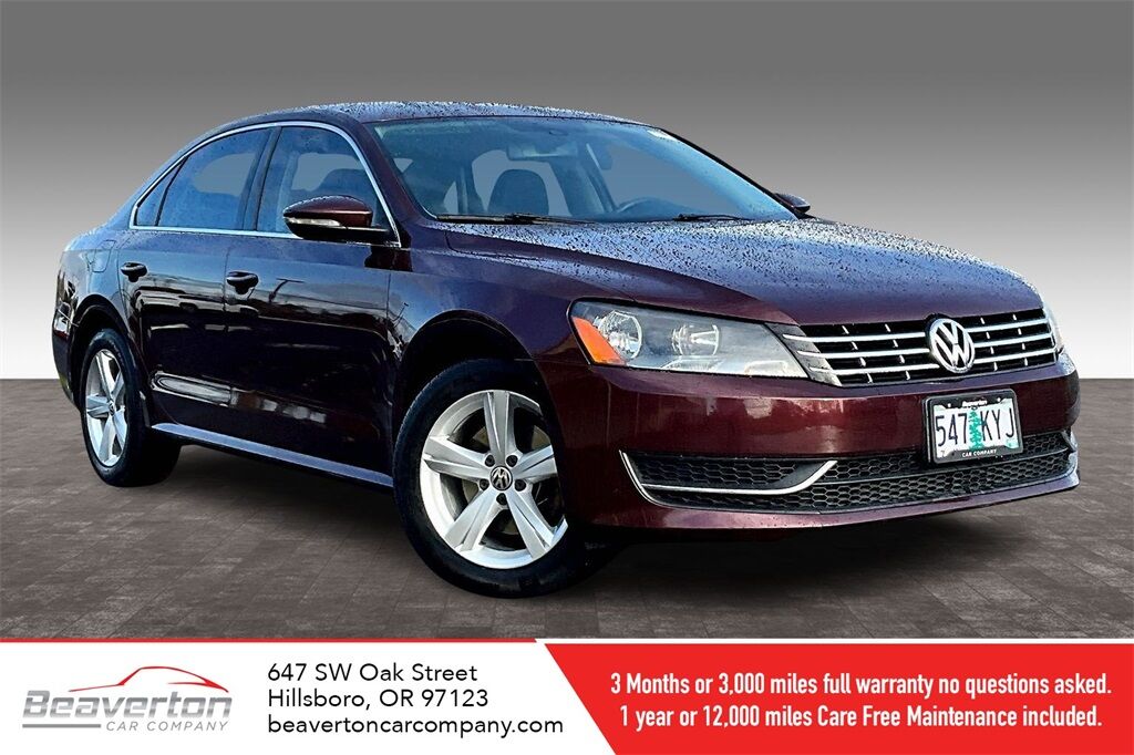 2012 Volkswagen Passat SE