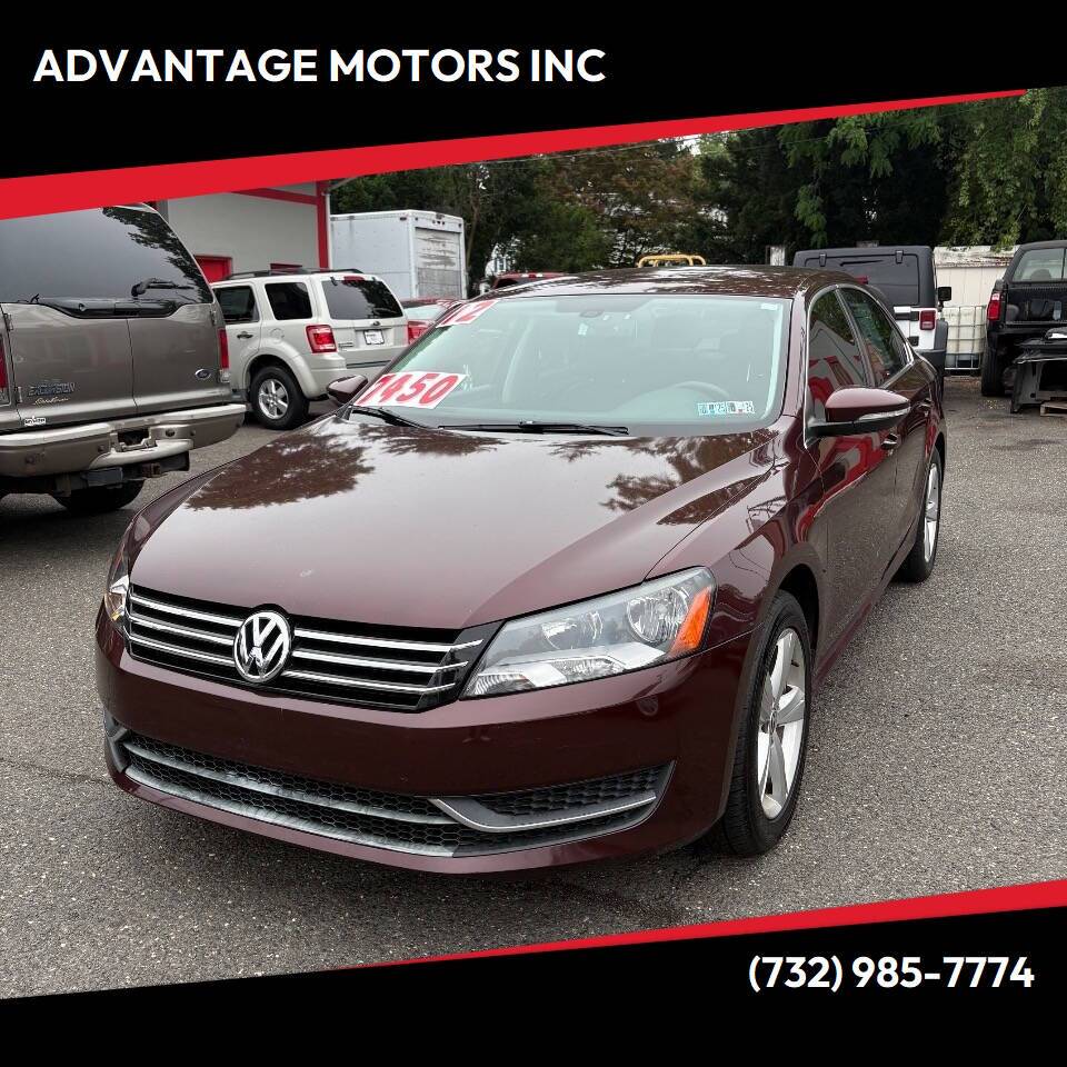 2012 Volkswagen Passat SE PZEV 4dr Sedan 6A Edison NJ