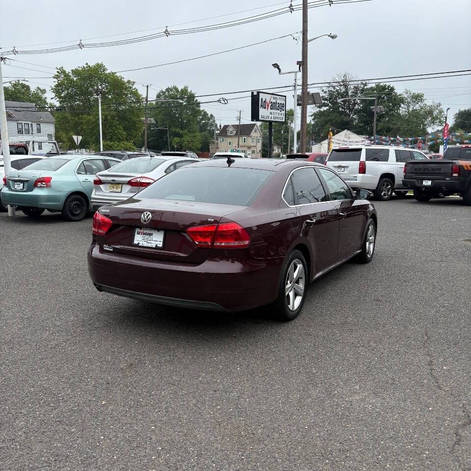 2012 Volkswagen Passat SE PZEV 4dr Sedan 6A Edison NJ