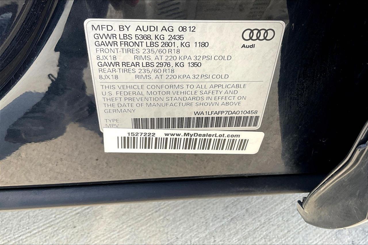 2013 AUDI Q5 PREMIUM PLUS Houston TX