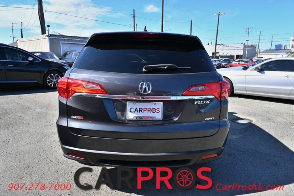2013 Acura RDX - AWD RDX - AWD - Comfort & Convenience PKG - Keyless Entry & Start - Heated Leather Seats - Sunroof - Rear Parking Camera - CD/AM/FM & Bluetooth - Anchorage AK