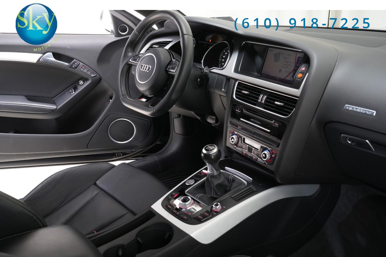 2013 Audi S5 Coupe Quattro AWD Premium Plus 6-SPEED MANUAL West Chester PA