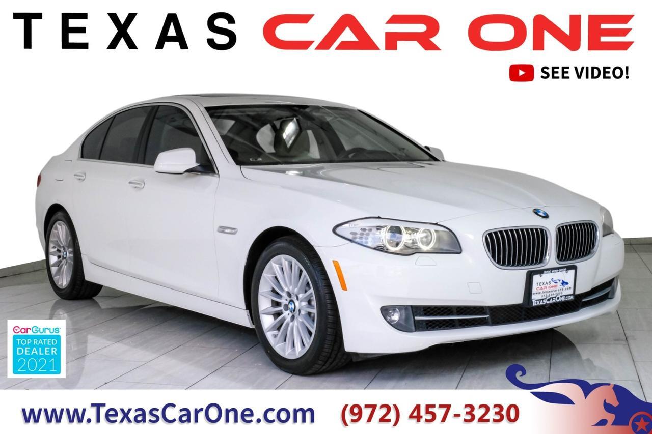 2013 BMW 535i NAVIGATION SUNROOF LEATHER SEATS REAR CAMERA KEYLESS START BLUETOOTH