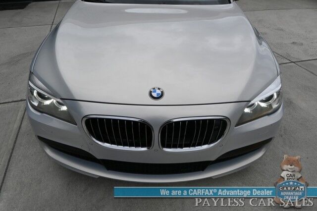 2013 BMW 7 Series 750Li xDrive / AWD / M-Sport Pkg / Executive Pkg / Heated & Cooled Leather Seats / Heated Steering Wheel / Sunroof / NAV / HUD / Lane Departure & Blind Spot Alert / Keyless Entry & Start / Only 73K Miles Anchorage AK
