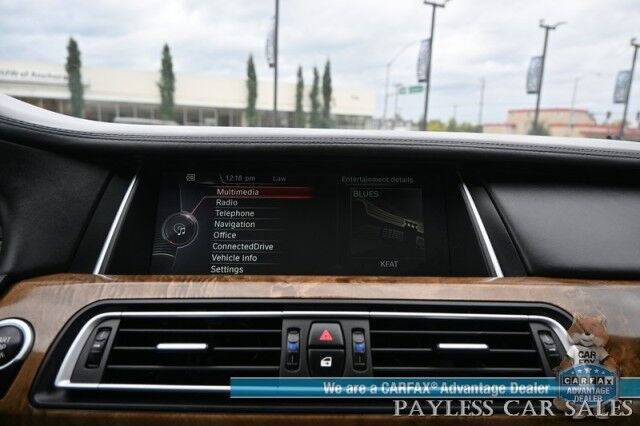 2013 BMW 7 Series 750Li xDrive / AWD / M-Sport Pkg / Executive Pkg / Heated & Cooled Leather Seats / Heated Steering Wheel / Sunroof / NAV / HUD / Lane Departure & Blind Spot Alert / Keyless Entry & Start / Only 73K Miles Anchorage AK
