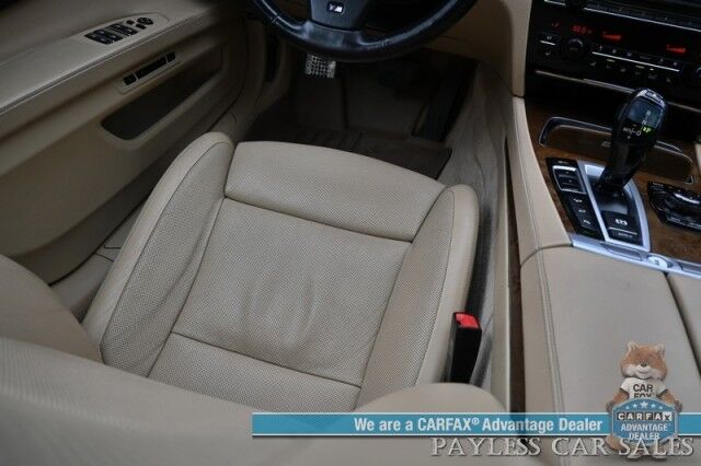 2013 BMW 7 Series 750Li xDrive / AWD / M-Sport Pkg / Executive Pkg / Heated & Cooled Leather Seats / Heated Steering Wheel / Sunroof / NAV / HUD / Lane Departure & Blind Spot Alert / Keyless Entry & Start / Only 73K Miles Anchorage AK