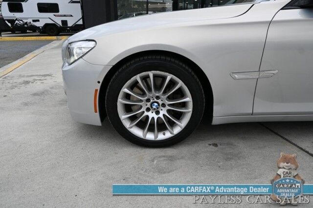2013 BMW 7 Series 750Li xDrive / AWD / M-Sport Pkg / Executive Pkg / Heated & Cooled Leather Seats / Heated Steering Wheel / Sunroof / NAV / HUD / Lane Departure & Blind Spot Alert / Keyless Entry & Start / Only 73K Miles Anchorage AK