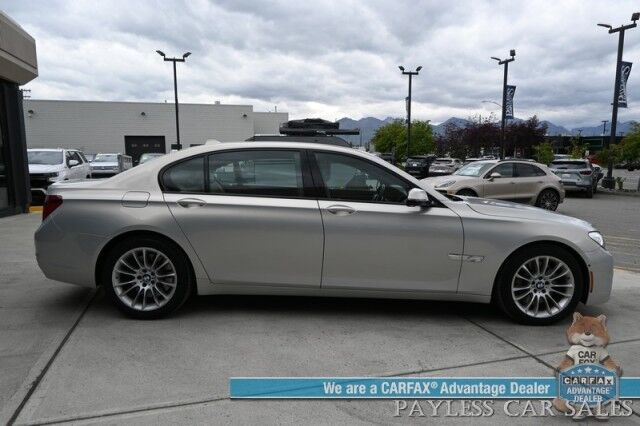 2013 BMW 7 Series 750Li xDrive / AWD / M-Sport Pkg / Executive Pkg / Heated & Cooled Leather Seats / Heated Steering Wheel / Sunroof / NAV / HUD / Lane Departure & Blind Spot Alert / Keyless Entry & Start / Only 73K Miles Anchorage AK