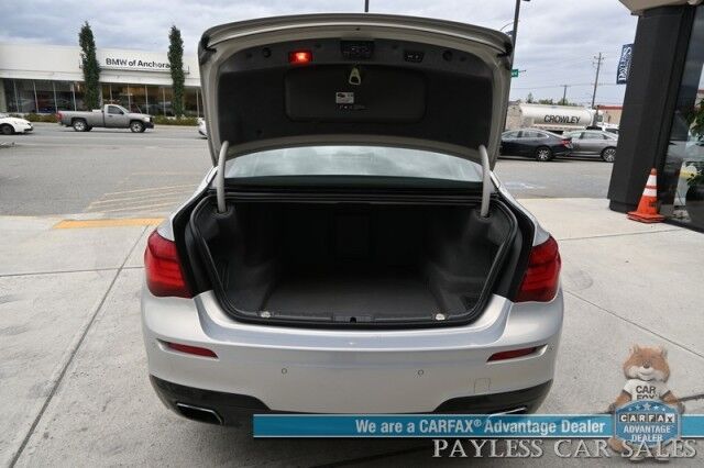 2013 BMW 7 Series 750Li xDrive / AWD / M-Sport Pkg / Executive Pkg / Heated & Cooled Leather Seats / Heated Steering Wheel / Sunroof / NAV / HUD / Lane Departure & Blind Spot Alert / Keyless Entry & Start / Only 73K Miles Anchorage AK