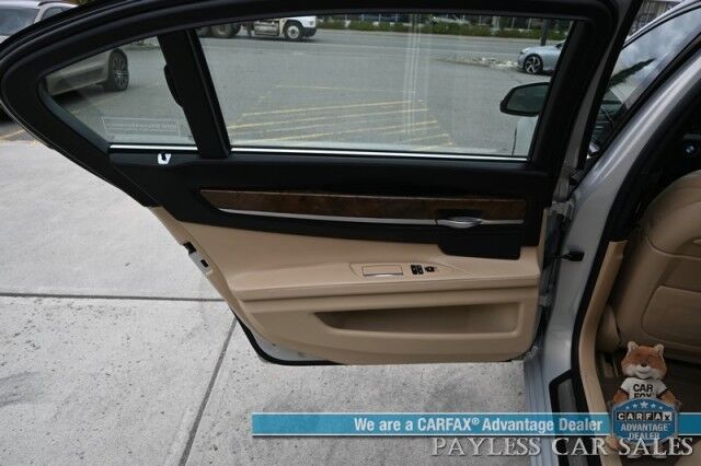 2013 BMW 7 Series 750Li xDrive / AWD / M-Sport Pkg / Executive Pkg / Heated & Cooled Leather Seats / Heated Steering Wheel / Sunroof / NAV / HUD / Lane Departure & Blind Spot Alert / Keyless Entry & Start / Only 73K Miles Anchorage AK