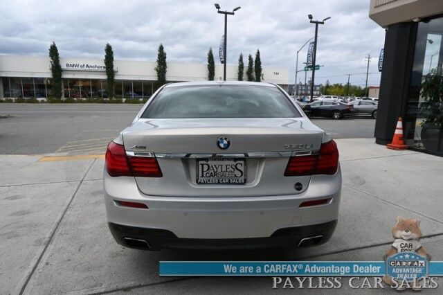2013 BMW 7 Series 750Li xDrive / AWD / M-Sport Pkg / Executive Pkg / Heated & Cooled Leather Seats / Heated Steering Wheel / Sunroof / NAV / HUD / Lane Departure & Blind Spot Alert / Keyless Entry & Start / Only 73K Miles Anchorage AK
