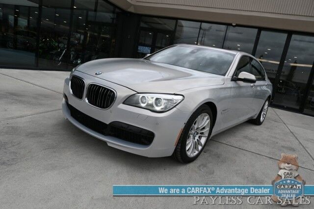 2013 BMW 7 Series 750Li xDrive / AWD / M-Sport Pkg / Executive Pkg / Heated & Cooled Leather Seats / Heated Steering Wheel / Sunroof / NAV / HUD / Lane Departure & Blind Spot Alert / Keyless Entry & Start / Only 73K Miles Anchorage AK