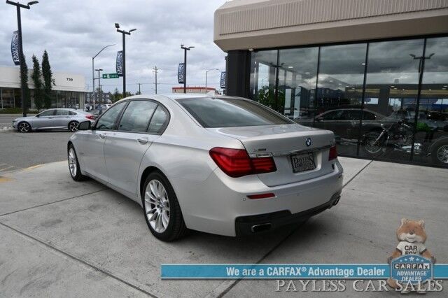 2013 BMW 7 Series 750Li xDrive / AWD / M-Sport Pkg / Executive Pkg / Heated & Cooled Leather Seats / Heated Steering Wheel / Sunroof / NAV / HUD / Lane Departure & Blind Spot Alert / Keyless Entry & Start / Only 73K Miles Anchorage AK