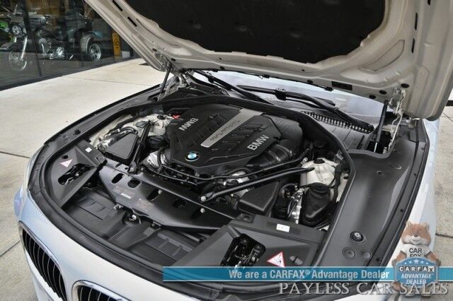 2013 BMW 7 Series 750Li xDrive / AWD / M-Sport Pkg / Executive Pkg / Heated & Cooled Leather Seats / Heated Steering Wheel / Sunroof / NAV / HUD / Lane Departure & Blind Spot Alert / Keyless Entry & Start / Only 73K Miles Anchorage AK