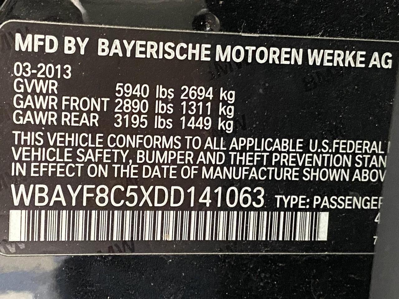 2013 BMW 7 Series 750Li xDrive Richmond Hill NY