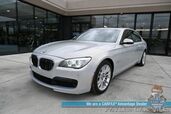 2013 BMW 750Li xDrive / AWD / M-Sport Pkg / Executive Pkg / Heated & Cooled Leather Seats / Heated Steering Wheel / Sunroof / NAV / HUD / Lane Departure & Blind Spot Alert / Keyless Entry & Start / Only 73K Miles