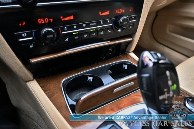 2013 BMW 750Li xDrive / AWD / M-Sport Pkg / Executive Pkg / Heated & Cooled Leather Seats / Heated Steering Wheel / Sunroof / NAV / HUD / Lane Departure & Blind Spot Alert / Keyless Entry & Start / Only 73K Miles Anchorage AK